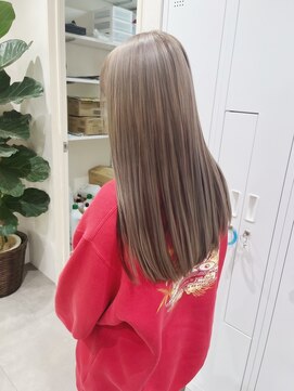 エン(eNN) 10代20代ミルクチョコレート/ダブルカラー/髪質改善
