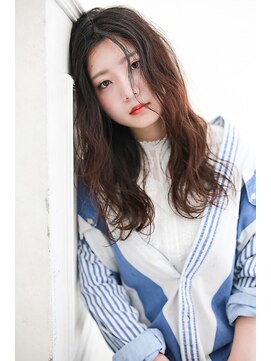 オーバーヘアー 尼崎店(over hair) 【over hair】 ゆるふわくびれセミロング