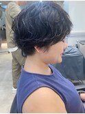ショートパーマ/大人可愛い