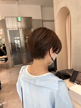 ガリカ 横浜(Gallica) 【後藤嵩広】大人かわいい丸みショート/襟足すっきり