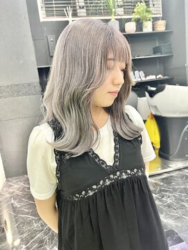 チュダック(ChuDuck) 韓国風《グレージュ》ブリーチ/ケアブリーチ/ダブルカラー