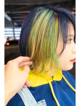 オブヘアーギンザ(Of HAIR GINZA) クォーターカラー×オーロラカラー