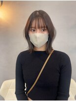 シーン(SCEN)&nbsp;グレージュ/顔まわりレイヤーbob