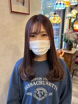 フェイバー 警固店(FAVOR)&nbsp;ピンクラベンダー/ラベンダー/髪質改善/オージュア/縮毛矯正