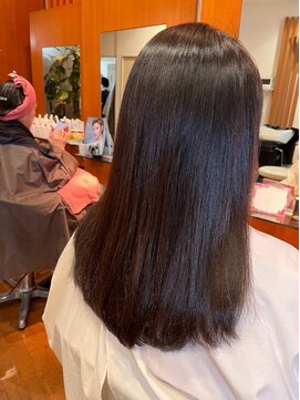 美容室ドゥーアドレ 水トリートメント　髪質改善　さらさらロング　小手指