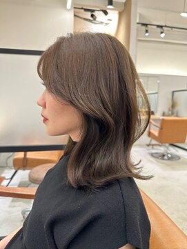 ネモネ バイ ミリー 梅田茶屋町(nemone by milly) 顔回り美人ミントアッシュレイヤー艶髪美髪スタイル【梅田】