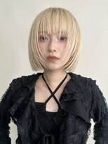 サンク 原宿 表参道(cinq) 外国人のような透明感が人気のブロンドカラー