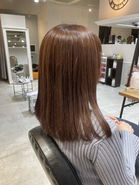 サンクチュアリー ウィズ コネクト(Sanctuary with connect) 鎖骨ミディアムの内巻きヘア