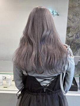 ソル ジングウマエ(SOL JINGUMAE) ハイトーンカラー顔周りレイヤーカットデザインカラーベージュ