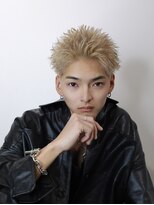 ゴールドシブヤ(GOALD SHIBUYA)&nbsp;ホワイトベージュ スパイキーショート