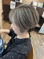 ヘアメイク アージュ 新宮店(HAIR MAKE age)&nbsp;白髪ぼかしハイライト
