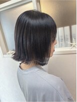 コハク(COHAQ BEAUTY AND RESORT)&nbsp;切りっぱなしボブ/外巻きボブ/外ハネボブ/ぱっつんボブ/外ハネ