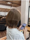 【ADORE横浜】ハイライト×オリーブグレージュ