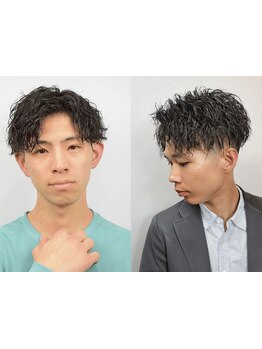 【谷町四丁目/メンズサロン】ON/OFFの切り替え◎セットしやすい再現性の高いStyle◇men's/メンズカット