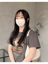 ヌール(Nuru)&nbsp;暗髪セミロング