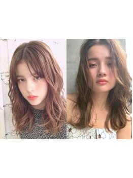 大人女性が気になるボリュームも、departのパーマデザインで柔らか/ナチュラルな質感に♪