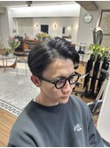 MEN'S HAIR/曲がる縮毛矯正/メンズカット/大人メンズ/表参道駅