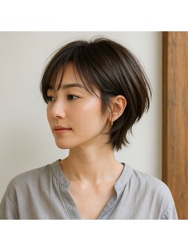 スープレックス ヘアーデザイン(SOUPREX HAIR DESIGN) 美フォルム大人レイヤーショートボブ　20代 30代 40代 50代 60代