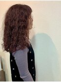 ロングパーマ