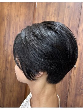 髪工房 前下がりショートボブ