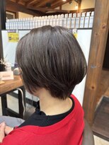 ラプチャー 上小田井(RAPTURE)&nbsp;癖毛を生かすショートボブ似合わせカット