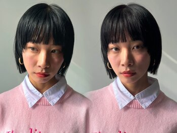 ラシェル パル ノエル(Laciel par Noel)の写真/手ぐしだけでまとまる、髪質や骨格に合わせた緻密なカットテクニック★伸びてもキレイが続く、似合わせヘア