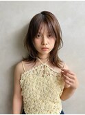顔周りレイヤー/レイヤーカット/レイヤー/ハッシュカット