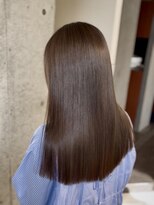 スウィープ 平尾(sweep) ブリーチなしのヘーゼルベージュ☆髪質改善カラー