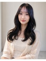 ベル 新宿(Belle) 大人暗髪ヘア 前髪カット 顔まわりカット