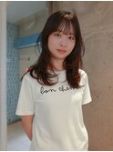 【TSUJI】レイヤーカット 顔まわり 前髪 ミディアム
