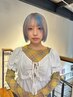 デザインカット+ケアブリーチ+インナーカラー+トリートメント14200円