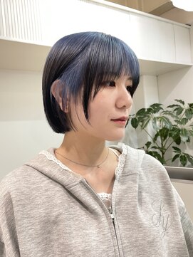 ミーム 原宿 表参道(meme) ◎ブロンドハイトーンデザインカラーアンブレラカラー金髪