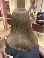 ヘアーサロン デ フォーエバークレール(hairsalon de Forever clair)&nbsp;［ダブルカラー］グレージュカラー×さらツヤダイヤモンドTR
