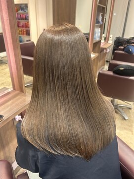 ヘアーサロン デ フォーエバークレール(hairsalon de Forever clair) ［ダブルカラー］グレージュカラー×さらツヤダイヤモンドTR