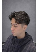 ニュアンスパーマ × フェードで創る、エフォートレスな質感