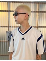 パーキング 心斎橋(PARKiiiNG)&nbsp;リバースセンターパート/ニュアンスウルフ/ダウンバング