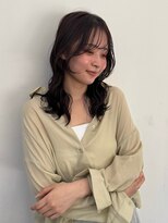 トリッカ シブヤ(TRICCA SHIBUYA)&nbsp;ショコラブラウン/レイヤーカット/ゆるウェーブ/透明感カラー