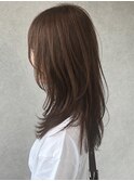 ふんわり柔らかレイヤーミディ