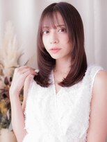 カバーヘア ブリス 北浦和(COVER HAIR bliss)&nbsp;ハイレイヤーエアストレートミルクブラウンブリーチなし20代a