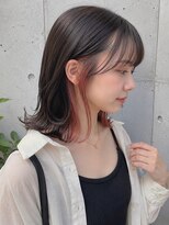 クート 東川口(ku-to)&nbsp;イヤリングカラー×外ハネボブ×東川口