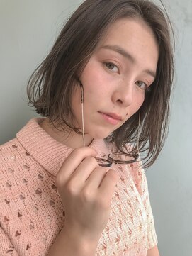 ポテト(potato) シースルーカラー × レトロボブ