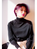 ヘアメイク エイト キリシマ(hair make No.8 kirishima)&nbsp;《hair make No.8・中村》センターパートハンサムショート