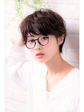 ソア 武蔵小杉(SOAR) 毛先パーマネオウルフ小顔外ハネボブアッシュブラウン