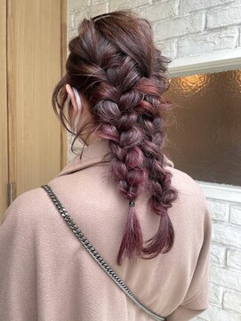 ニア 清澄白河(nir) 〈清澄白河 半個室〉インナーカラー/ツイストアレンジ