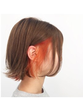 レップ 柏(REP) 【VILLA/92co.】外ハネボブ×インナーカラー