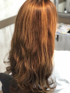 ヘアーリゾートガーデンバイトロント 船橋法典店(Hair Resort Garden by Toronto) バレイヤージュカラー【船橋、西船橋、市川大野、新船橋、塚田】
