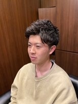 ヒロギンザ 新橋銀座口店(HIRO GINZA) ツーブロック×アイロンパーマ