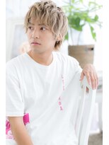 ミック ヘアアンドメイク アップ 駒込店(miq Hair&Make up)&nbsp;ハイトーンカラーホワイティアッシュ★ショートウルフb1