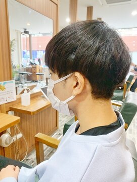 ビーチ ヘア メイク 綱島店(BEACH hair make) 縮毛矯正マッシュショート