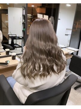 ラフ 難波店(LAFF) #黒髪#ボブルフ#ネビージュ#小顔#ワンレン